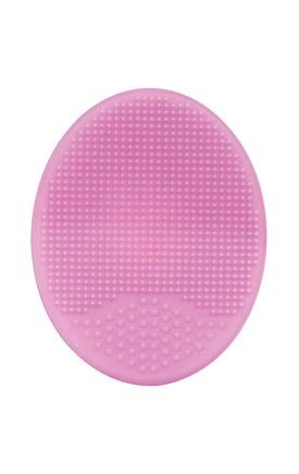 09722 escova de banho baby em silicone rosa detalhe01