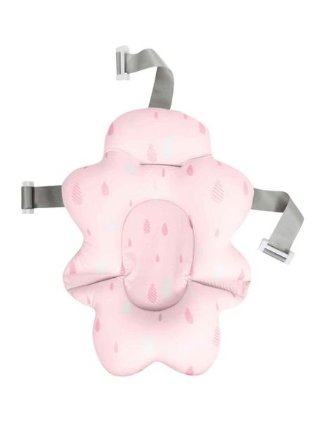 10716 almofada banho com fivela ajustavel rosa