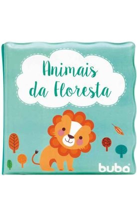 7497 livro de banho animais da floresta