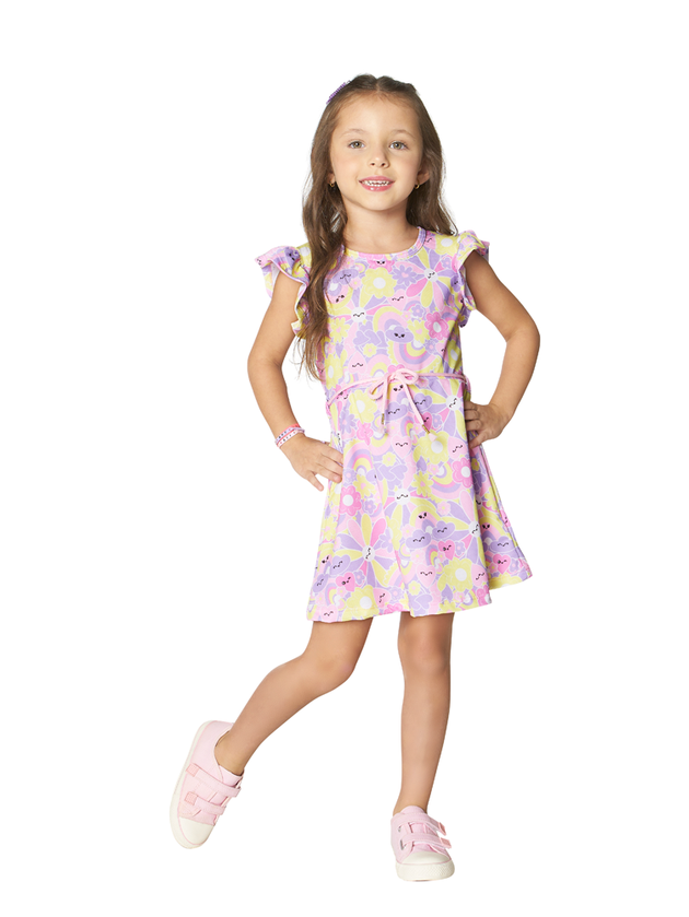Vestido sublimado infantil on sale